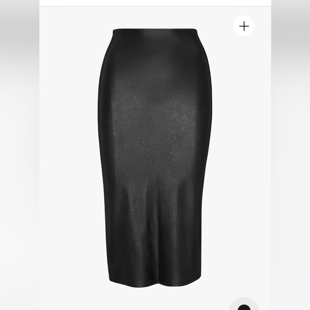 Commando Faux Leather MIDI Skirt